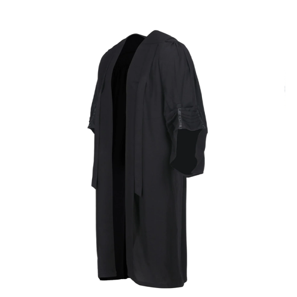 Standard Black Advocate Gowns, Lawyer Uniform Free Size