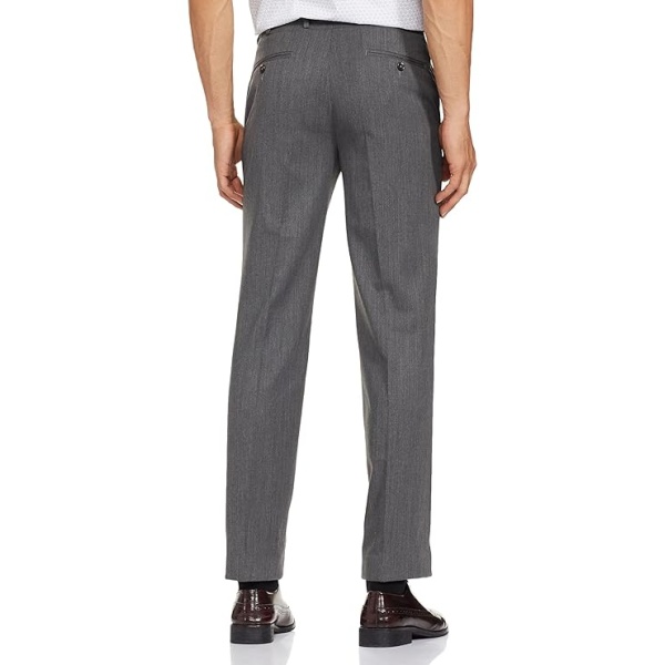 Men's Relaxed Fit Formal Trousers - Image 2