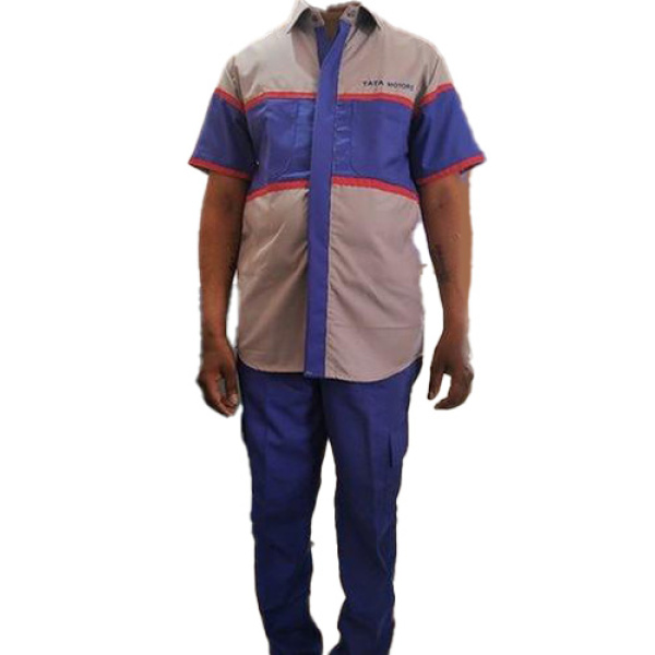 Multi Color Tata Workshop Worker Uniform