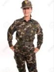Army Green Military Women Uniform