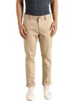 Stretch Tailored Fit Men's Casual Trousers