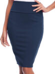 Women's Stretchy Slim Fit Office Pencil Skirt