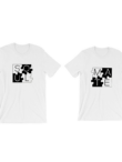 Couple Puzzle T-Shirts New Looks Boy's and Girl